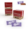 Geschenk Mini-Palette klein Milka Naps mit Logo