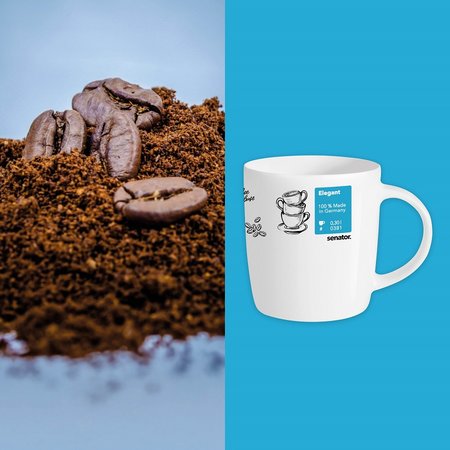 senator® Elegant Tasse als Werbegeschenk