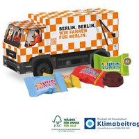 3D Präsent LKW Tiny Tony´s Schokolade mit Logo