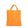 Baumwolltasche Kairo orange mit kurzen Henkeln