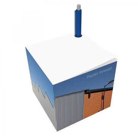 Notizwürfel Classic 10 x 10 x 10 cm als Werbegeschenk