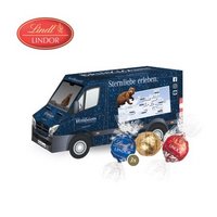 3D Präsent Transporter Lindt Lindor Pralinés mit Logo