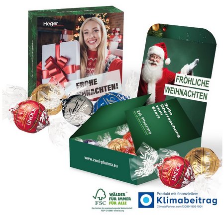 Lindor Präsent mit individuellem Logo