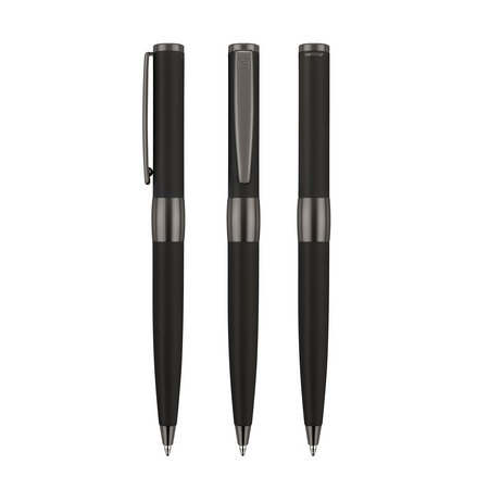 Senator Kugelschreiber Image Black Line bedruckt mit Logo