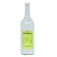 Werbeartikel Glasflasche Quellwasser 750ml mit Logo