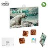 A5-Schoko-Adventskalender mit Logo