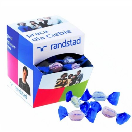 Mini Display Bonbonschachtel mit Logo