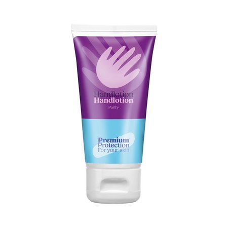 Handcreme Tube 50 ml mit Etikett bedruckt mit Logo