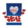 Fruchtgummi Werbetüte 100g Herz bedruckt mit Logo