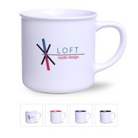 Keramikbecher Loft Pure mit eigenem Logo bedrucken