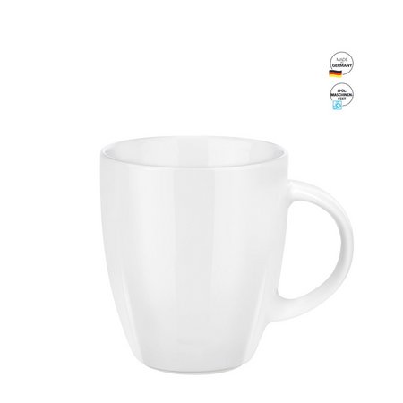senator® Maxim Porzellantasse bedruckt mit Logo