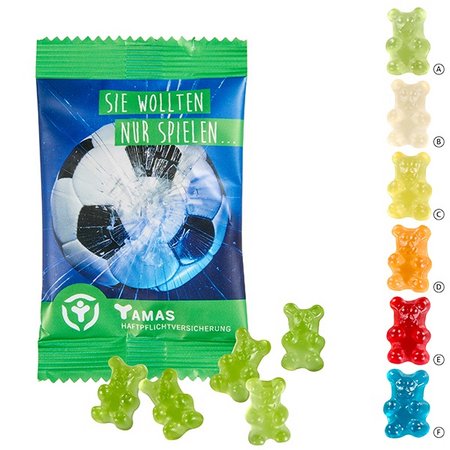 Fruchtgummi Premium Bärchen sortenrein Werbemittel