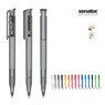 Senator Kugelschreiber Super-Hit clear bedruckt mit eigenem Logo als Werbegeschenk