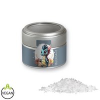 Grobe Gewürzmischung in Sichtfensterdose silber mit Logo