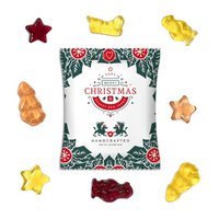 Fruchtgummi Vegan Weihnachtsedition im Werbetütchen mit Logo
