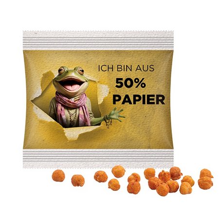 Snack Miditüte Knabber Kichererbsen mit eigenem Logo