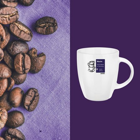 senator® Maxim Porzellantasse als Werbegeschenk