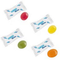 Flowpack Mini Bonbon mit Logo oder Werbung