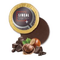 Nougat-Taler bedruckt mit Logo