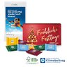 Ritter SPORT Schokotäfelchen in Präsentbox mit Werbung