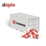 3D Präsent Container duplo Knusperlen mit Logo
