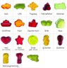 Fruchtgummi Standardformen