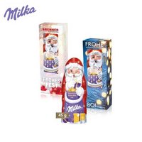 Milka Weihnachtsmann 45g mit eigenem Logo