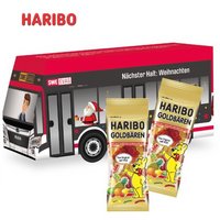3D Präsent Bus Haribo Goldbären mit Logo