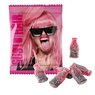 Fruchtgummi Saure Cola-Kirsch-Fläschen 20g in Werbetütchen mit Logo