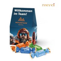 Merci Petits mini Selection mit Logo