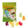 Overnight Vegane Fruchtgrummi Premium-Bärchen mit Logo