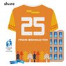 Täfelchen Adventskalender Trikot ECO Papierblister share Schokolade mit Logo