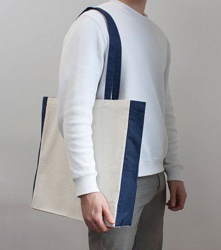 Baumwolltasche PALMA 38 x 42 cm mit Boden- Seitenfalte und langen Henkeln und Werbung