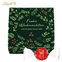 Klappbox S Weihnachten Lindt Lindor Milchkugeln mit Logo