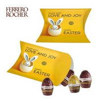 Promo-Kissenverpackung Ferrero Rocher Eier  mit Logo