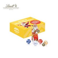 Santa Werbebox Lindt mit Logo