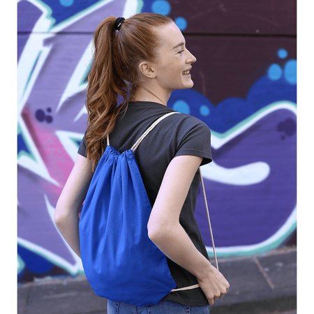 Turnbeutel 38x46 cm bedruckt mit eigenem Logo als Werbegeschenk