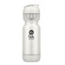 Mepal Shaker 800 ml Sportflasche mit Logo weiß