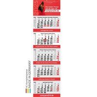 5-Monatskalender Grande Wire-O 5 Bestseller mit Logo