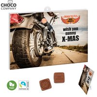Schoko-Sonderform-Adventskalender mit Logo