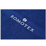 Bestickung Duschtuch Mari 70 x 140 cm hellblau mit Logo