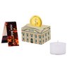 Geschenkbox Mini Teelicht und Streichholzbriefchen mit Logo