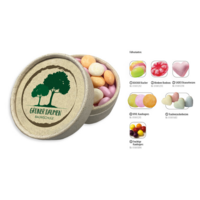 Runddose 89 Graspapier 80g bedruckt mit eingenem Logo