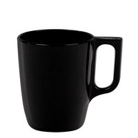 Glastasse Nuevo schwarz glam glänzend 250ml