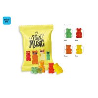 Gummibärchen zuckerfrei 10g in Werbetütchen bedruckt mit Logo