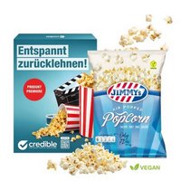 Popcorn Werbebox mit Logo