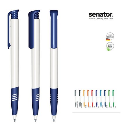 Senator Kugelschreiber Super Hit Polished Basic SG bedruckt mit eigenem Logo