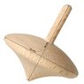 Maße Kreisel Classic Holz mit Logo