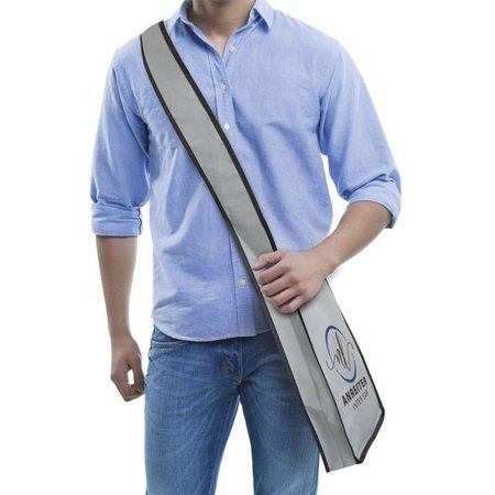 PP-Tasche Bristol 30 x 37 x 8 cm mit langem Tragegurt eigenem mit Logo