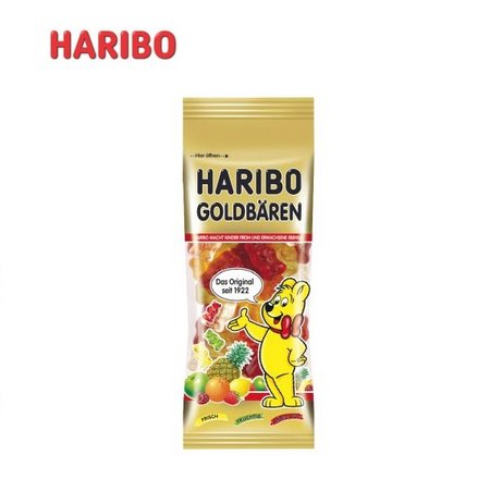 Füllung 3D Präsent Bus Haribo Goldbären mit Logo